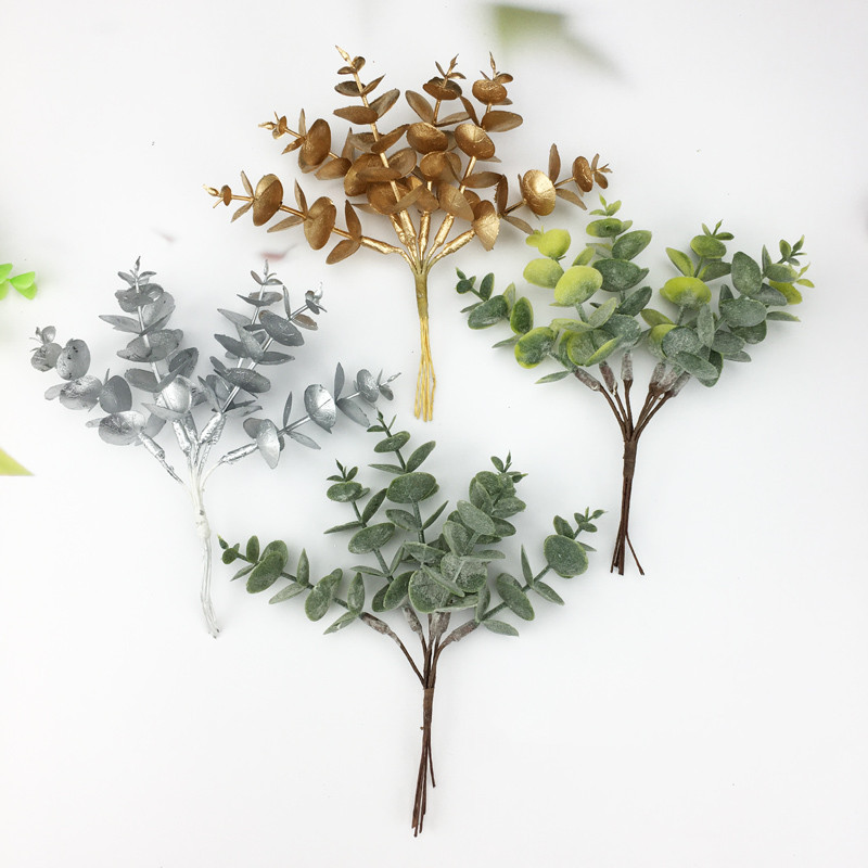 Eucalyptus Preserved - Plantas artificiais de plástico, folhas de