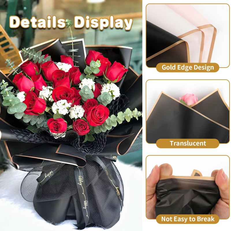 20 folhas de papel de embrulho - Florist Flower Supply avaliação e preço