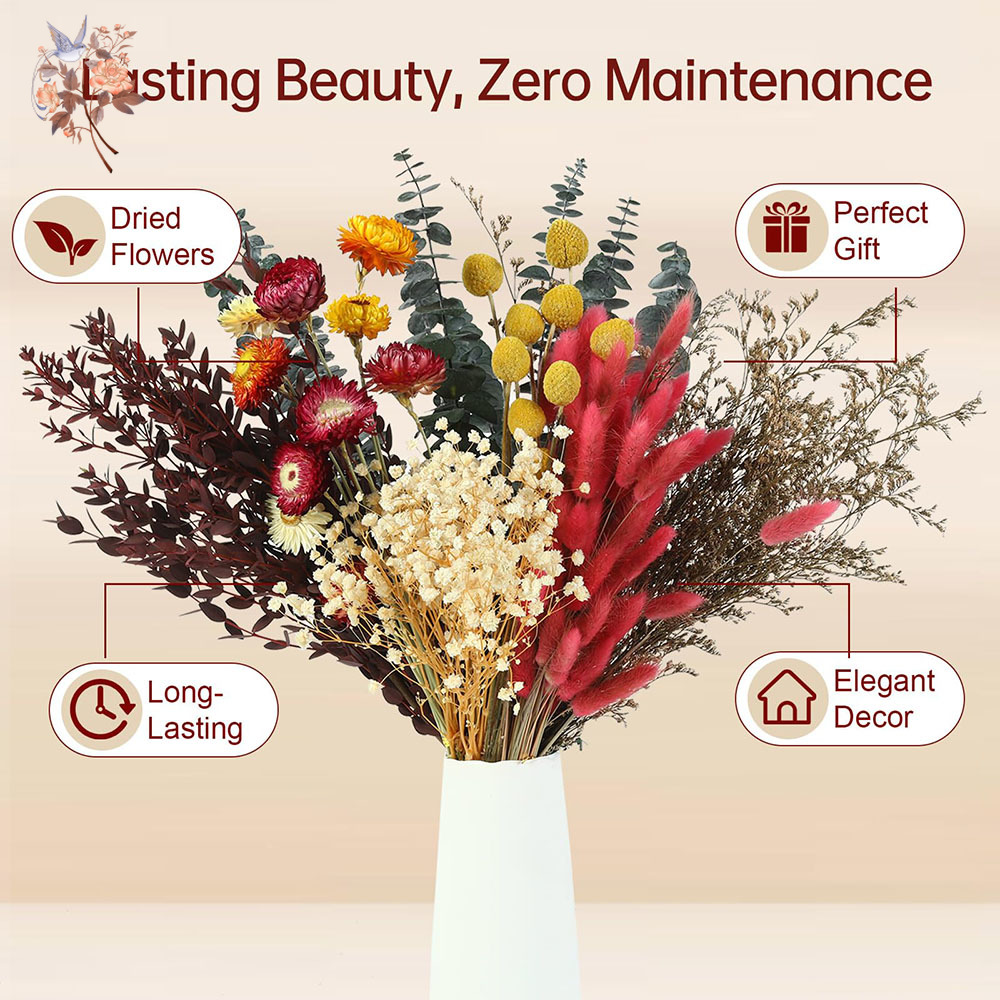 Conjunto de Flores Secas a Gra - Florist Supply Bulk avaliação e preço