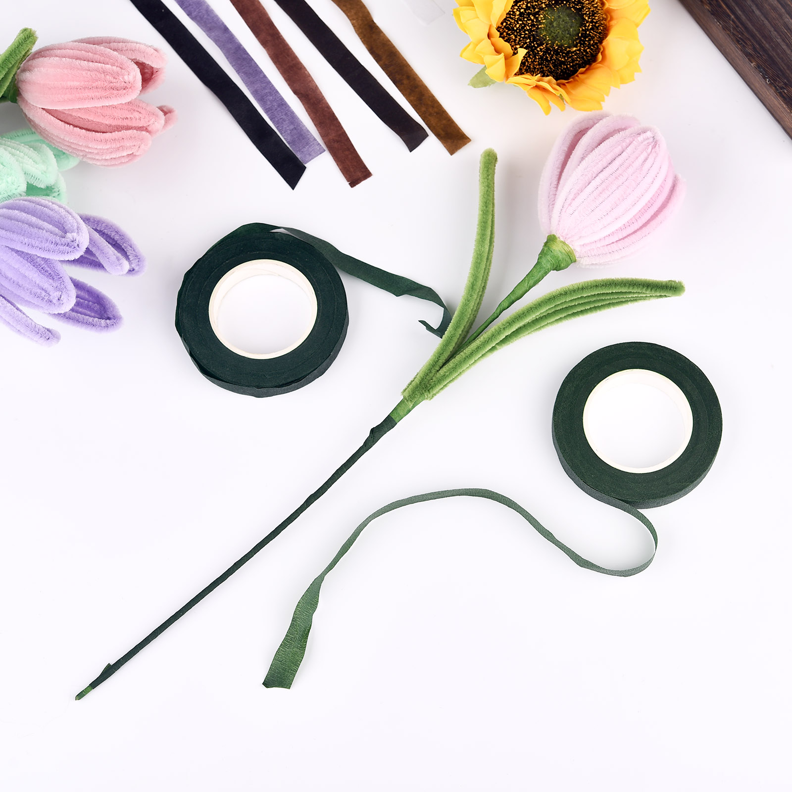 30 jardas fita de haste floral - Florist Supply Bulk avaliação e preço
