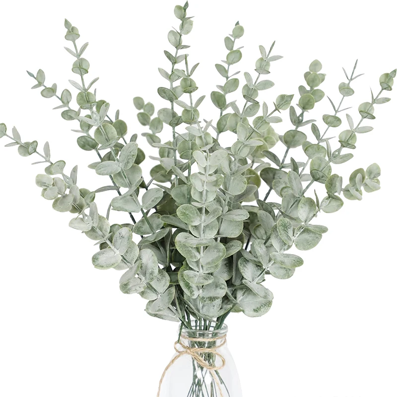 10 pçs 38cm hastes de eucalipt - Florist Supply Bulk avaliação e preço