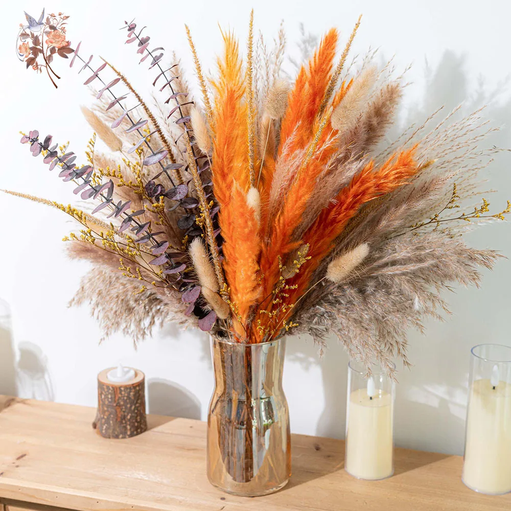 60 peças de flores secas de er - Eucalyptus Preserved avaliação e preço