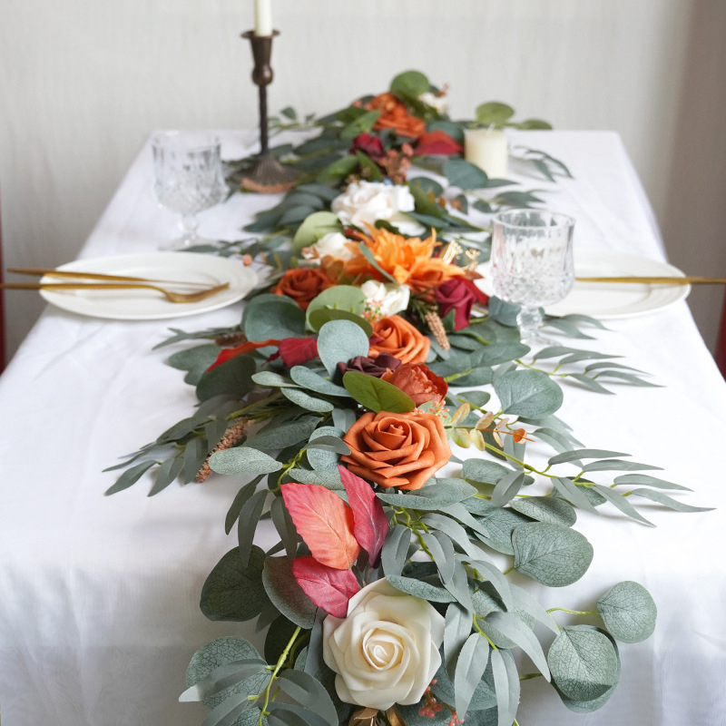 Yannew guirlandas de flores ar - Eucalyptus Preserved avaliação e preço