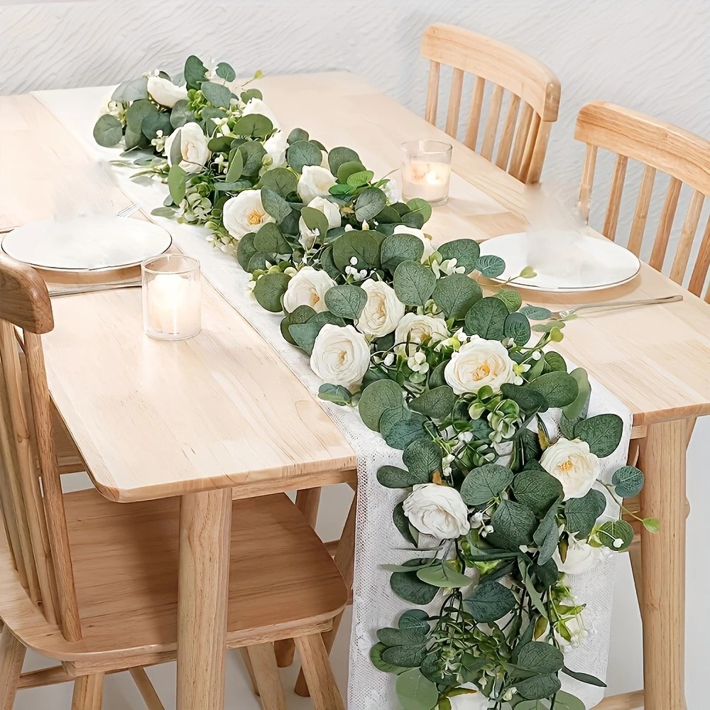 Guirlanda de Eucalipto e Rosas - Eucalyptus Preserved avaliação e preço