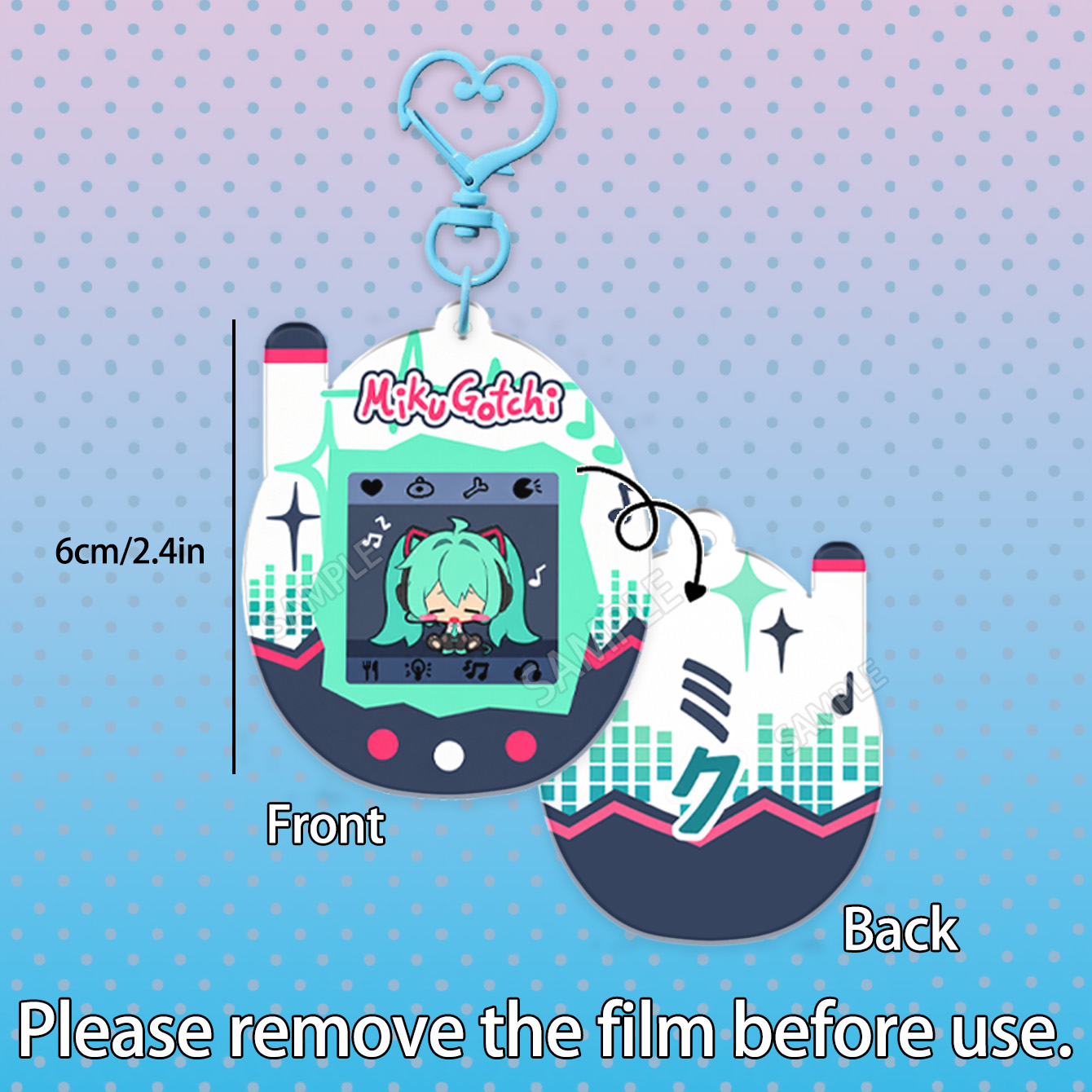 Chaveiro Vocaloid Tamagotchi,  - Supply Florist avaliação e preço