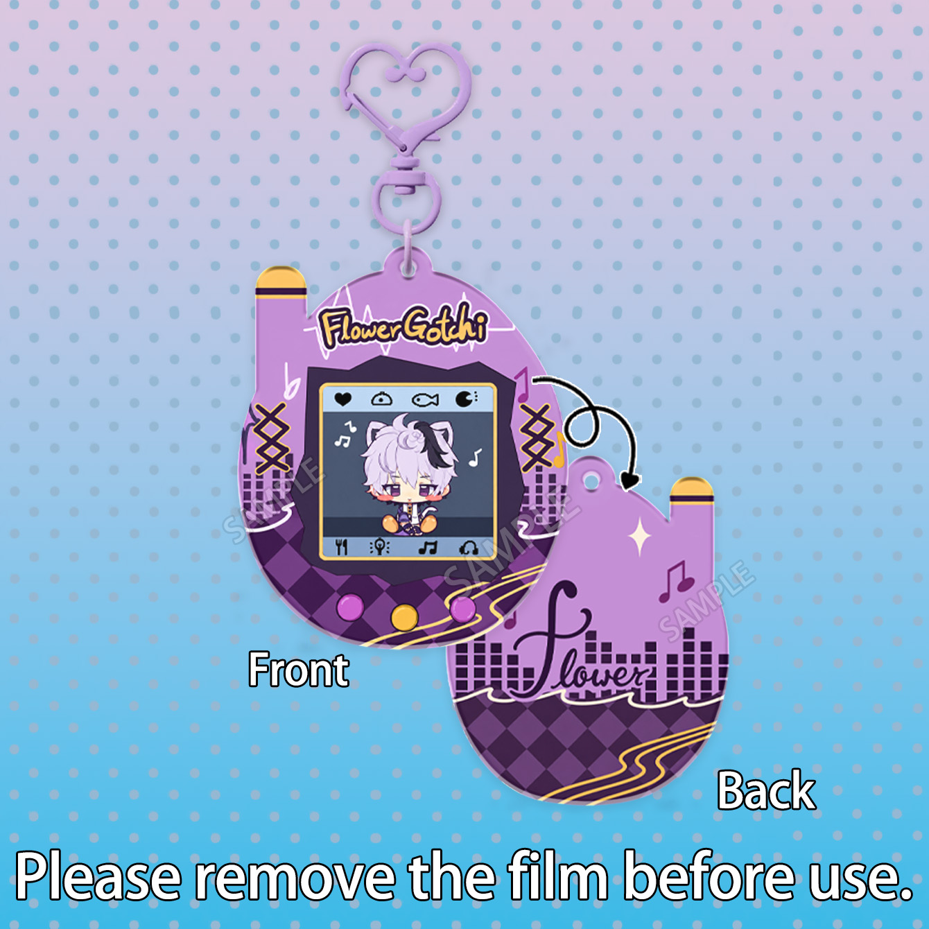 Chaveiro Vocaloid Tamagotchi,  - Supply Florist avaliação e preço