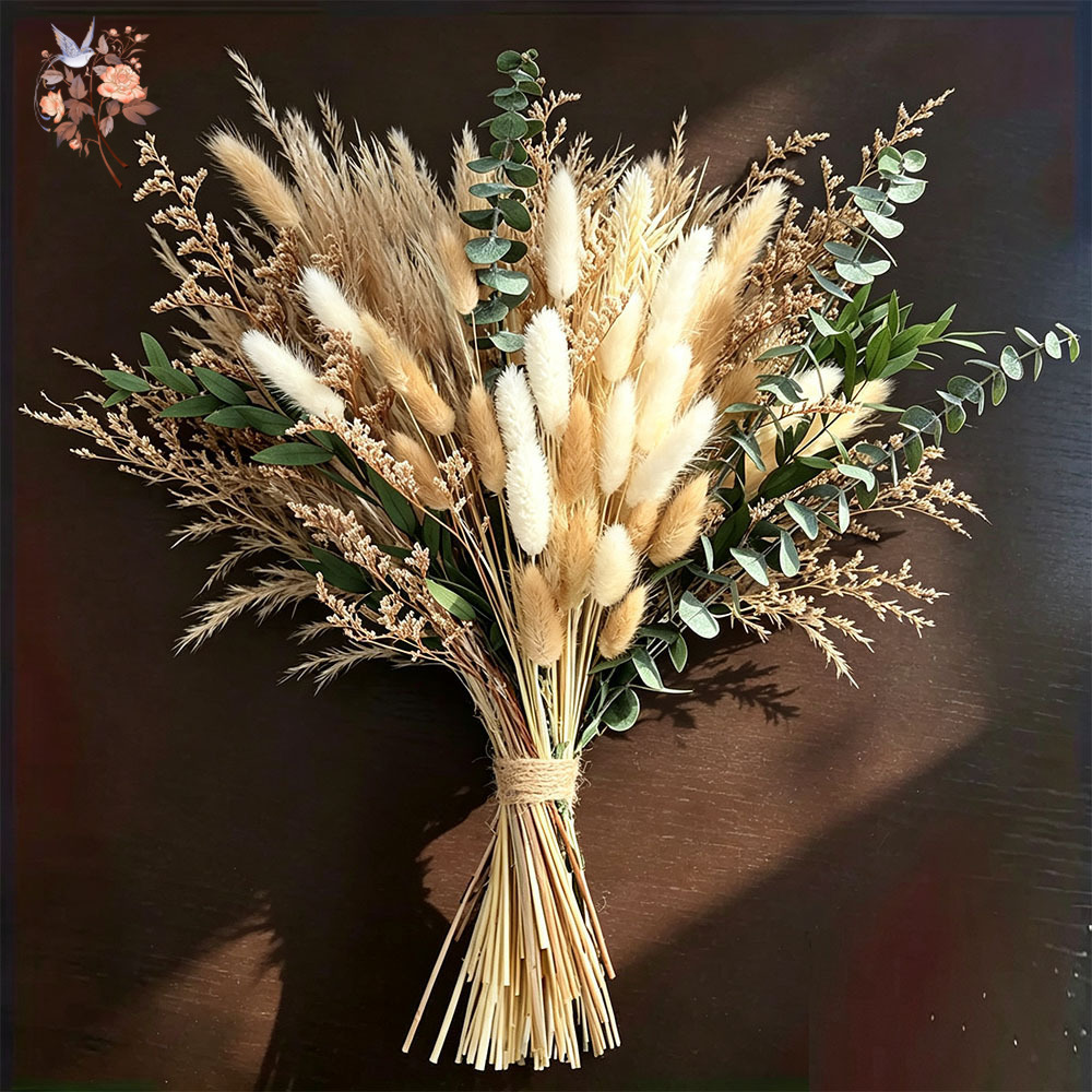 80 peças de flores secas natur - Eucalyptus Preserved avaliação e preço