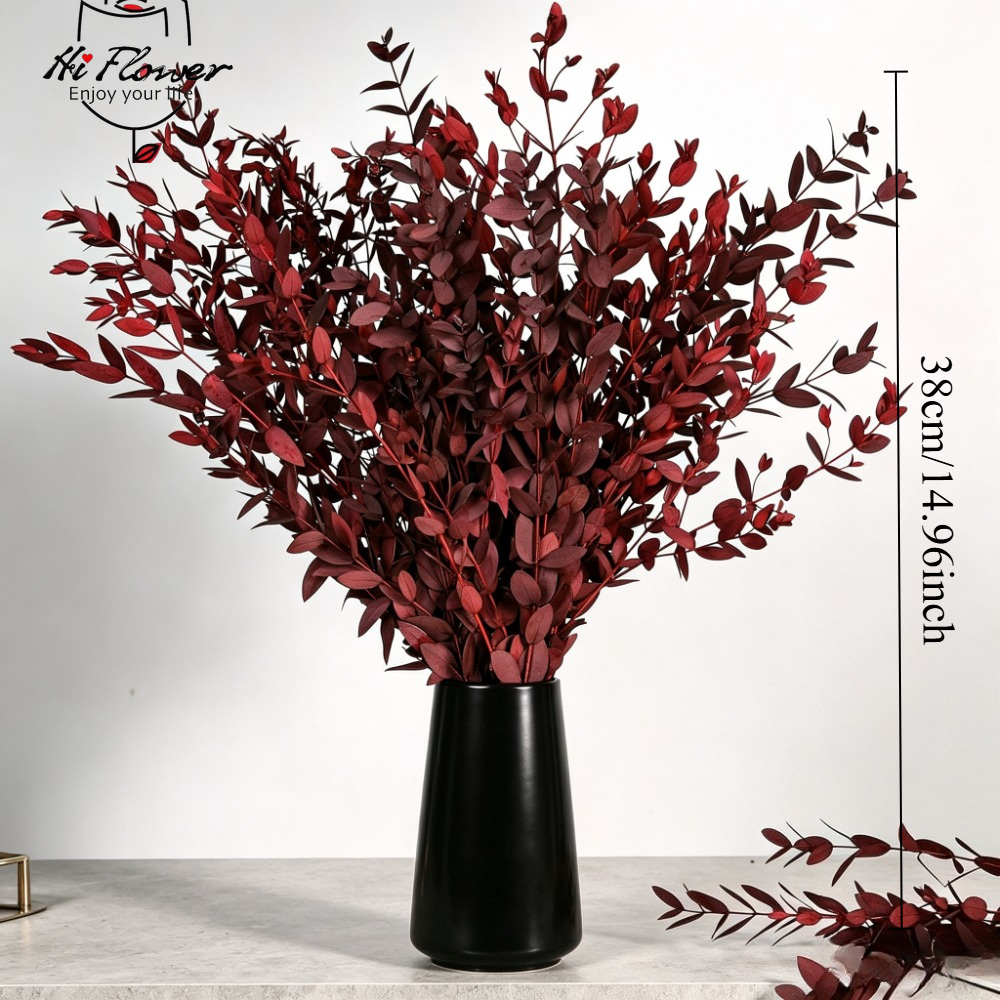 Flores Secas Naturais, Buquê d - Eucalyptus Preserved avaliação e preço